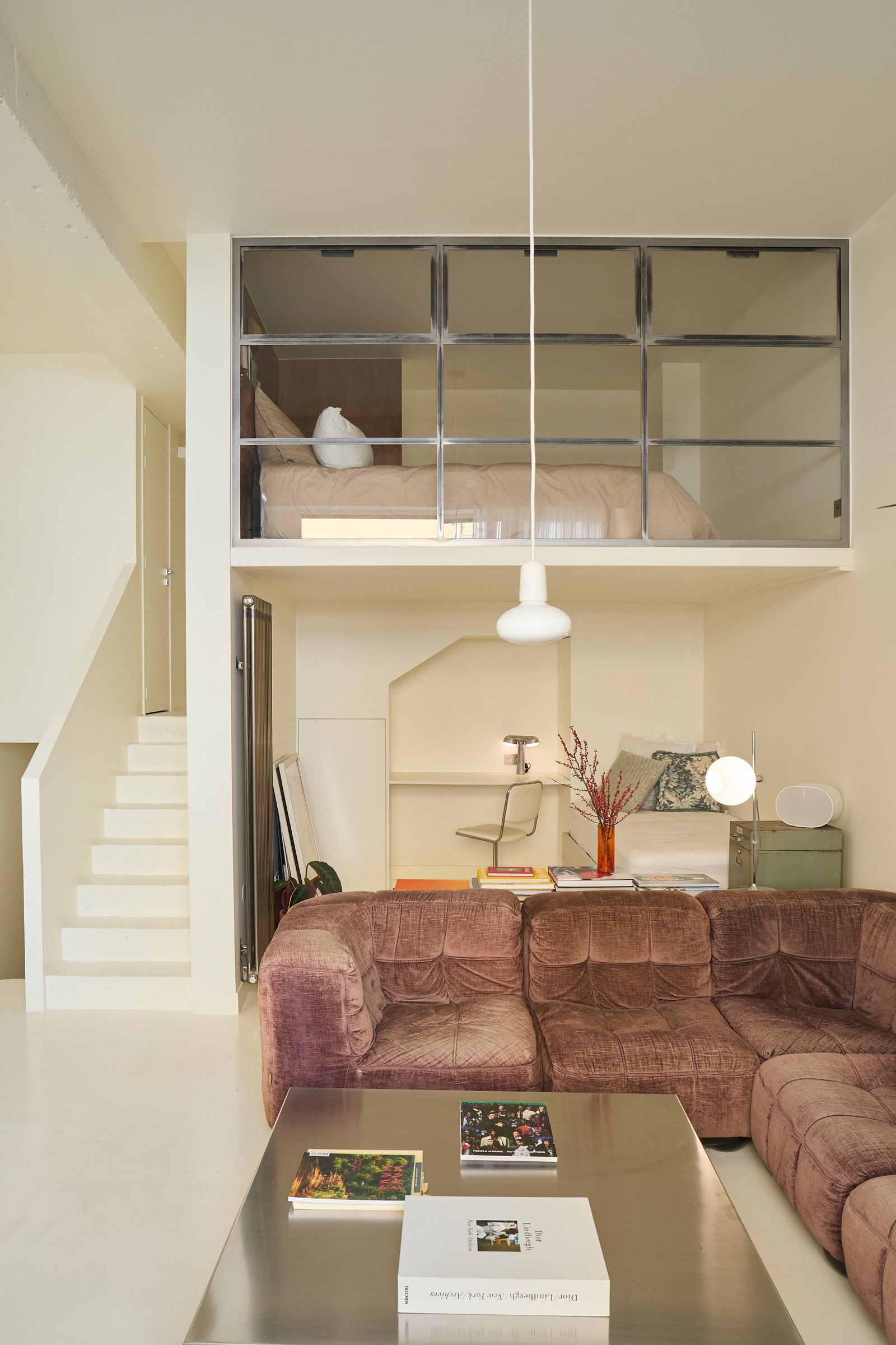 pequeño departamento minimalista