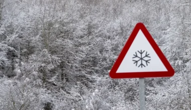 Seis comunidades en aviso por nieve, oleaje, lluvia y frío