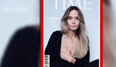 Angelina Jolie comparte por primera vez las cicatrices de su doble mastectomía por una causa solidaria