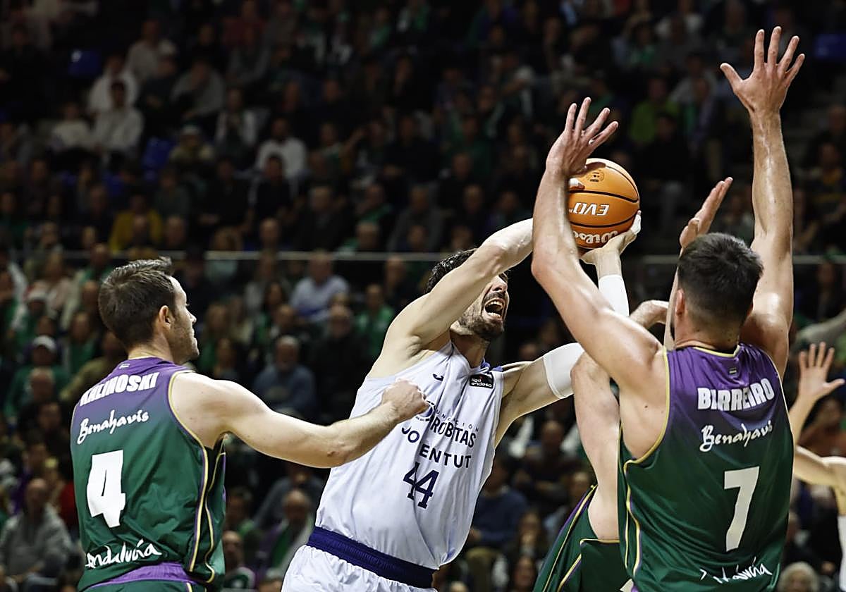 El uno a uno del Unicaja en la victoria ante el Joventut