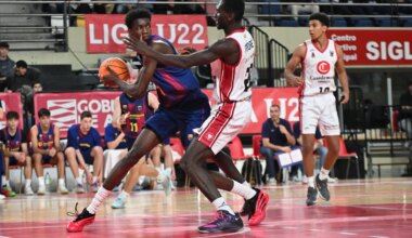 Exhibición del Casademont Zaragoza U22 en Badalona (69-82)