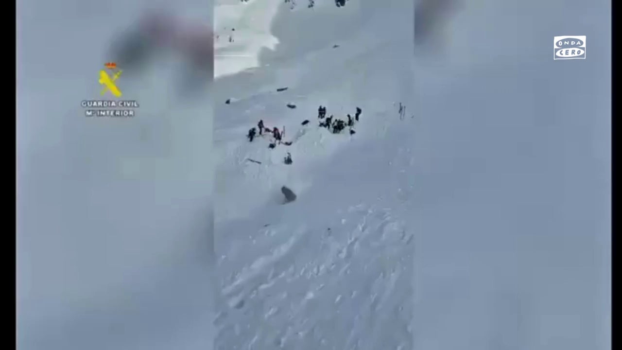 Tres muertos y un herido tras un alud de nieve en el pico Tablato cerca de Panticosa en Huesca