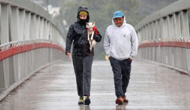 Los Ángeles no soñaba con una Navidad húmeda, pero eso fue lo que nos pasó. Y no hay vuelta atrás.