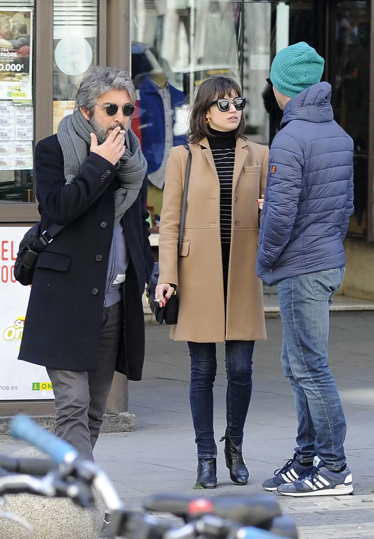 Úrsula Corberó, Ricardo Darín y Chino Darín