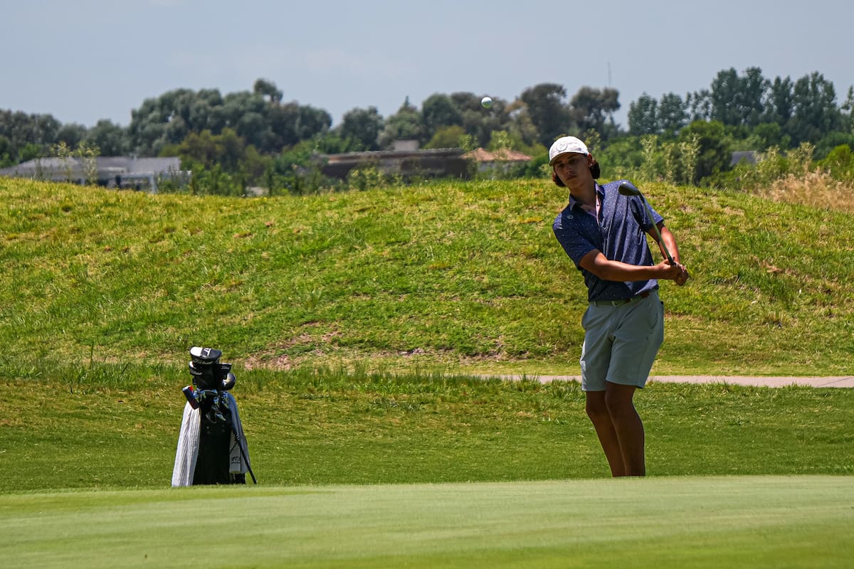 Llegan las definiciones en el Emiliano Grillo Junior Open con el chaqueño como testigo de lujo