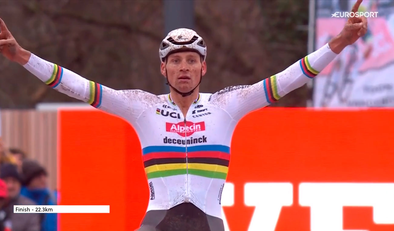 Van der Poel vuelve a lo grande… pero con un triunfo sufrido en Namur - ESMTB.com