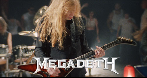 Vídeo de MEGADETH de “Let There Be Shred”. Clip del último rodaje de AVATAR. Película y banda sonora de Kiko Loureiro.