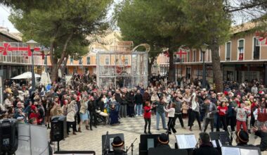 El ritmo y la solidaridad marcan el comienzo del día de Nochebuena en Daimiel