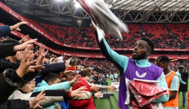 Iñaki Williams ve «una mierda hablando mal» jugar la Supercopa en Arabia: «Dejar aquí a mi mujer embarazada es una faena»