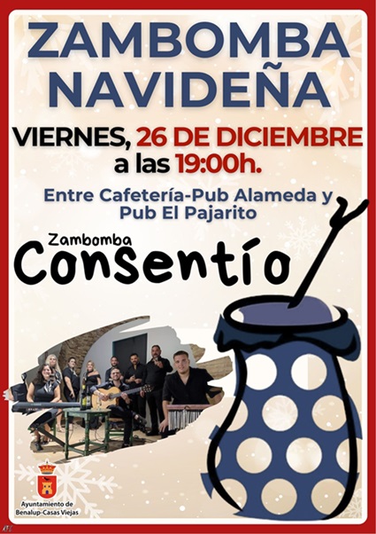 Agenda de actos para el fin de semana 26-28 de diciembre 2025