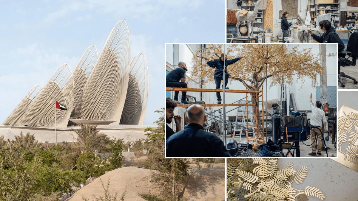 El flamante museo de Abu Dabi que nació en un taller de Madrid