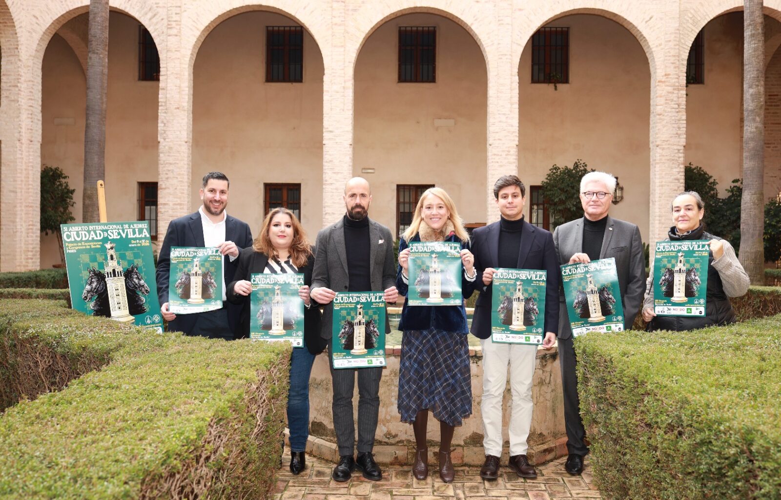 La Diputación de Sevilla presenta la XIII Olimpiada Interescolar y el II Torneo femenino en el Abierto Internacional de Ajedrez "Ciudad de Sevilla"