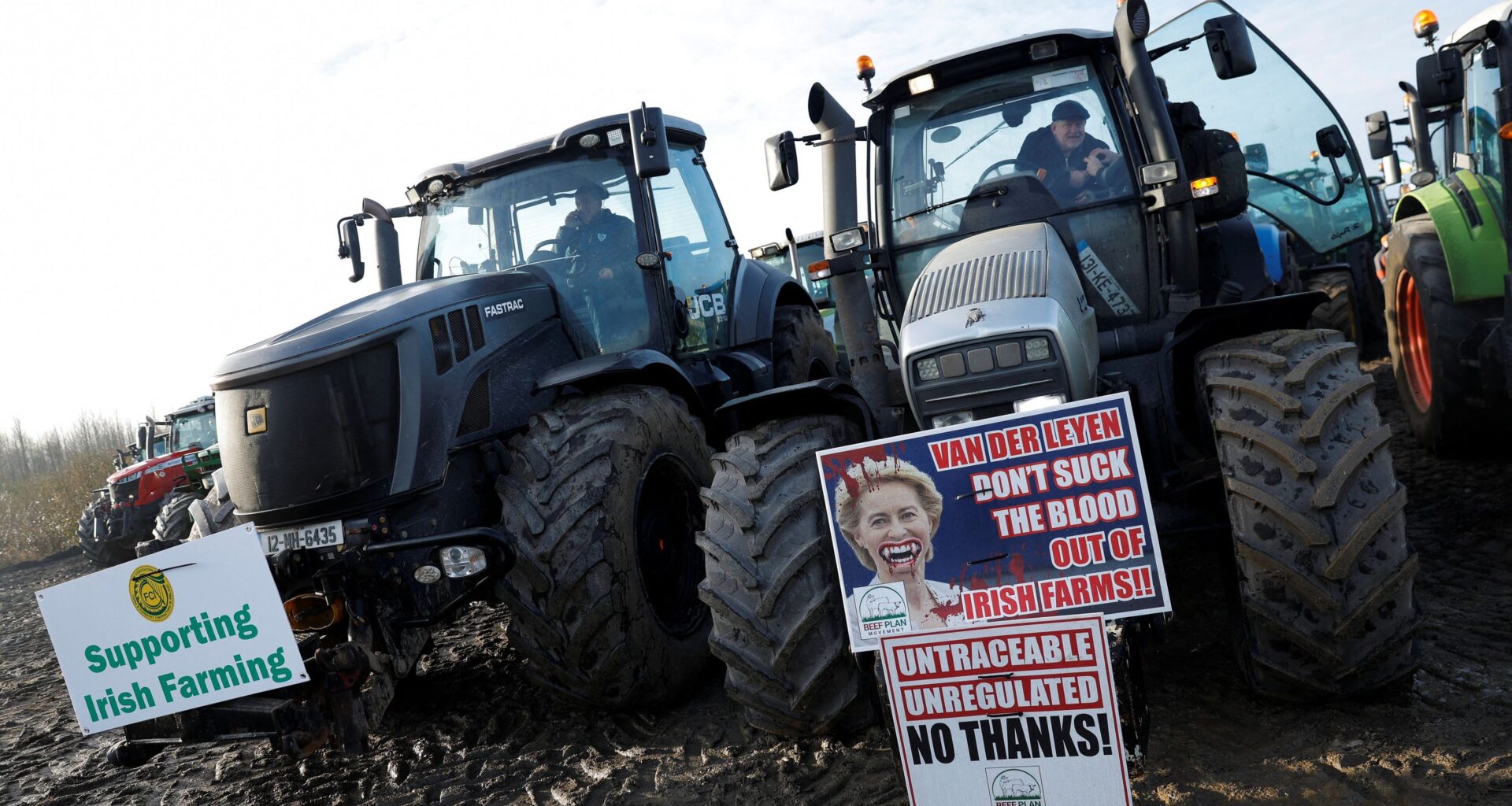 Continúan las protestas de agricultores contra acuerdo UE-Mercosur