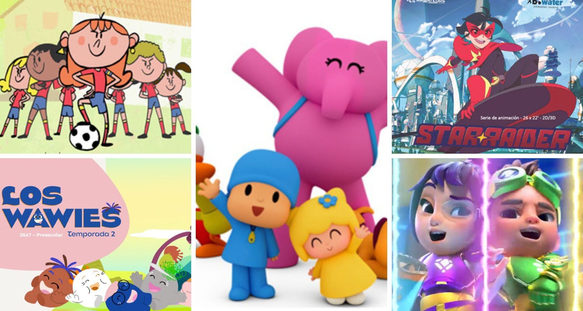 RTVE selecciona cinco series de animación infantiles en la convocatoria de 2025