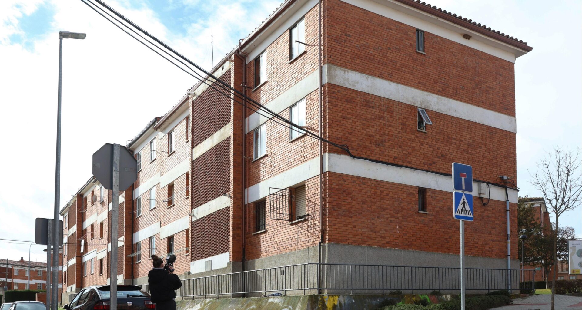 Una mujer se lanza al vacío en Zamora para huir de dos hombres