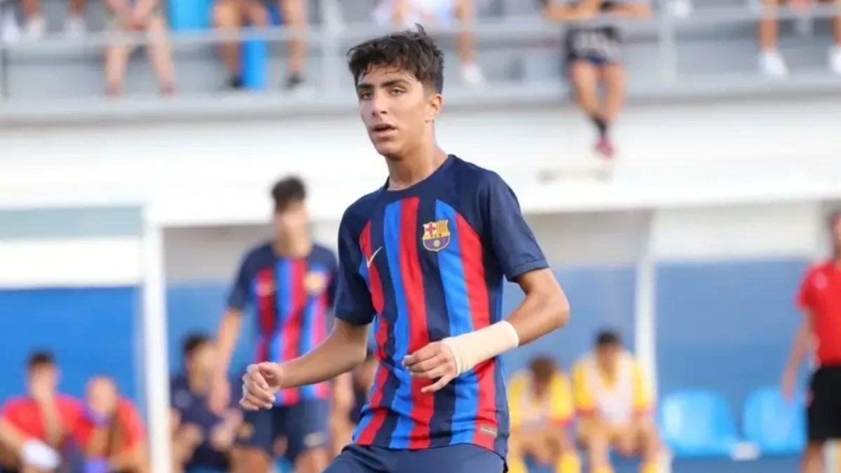 El primer equipo blaugrana de Pedro Villar fue el Cadete B