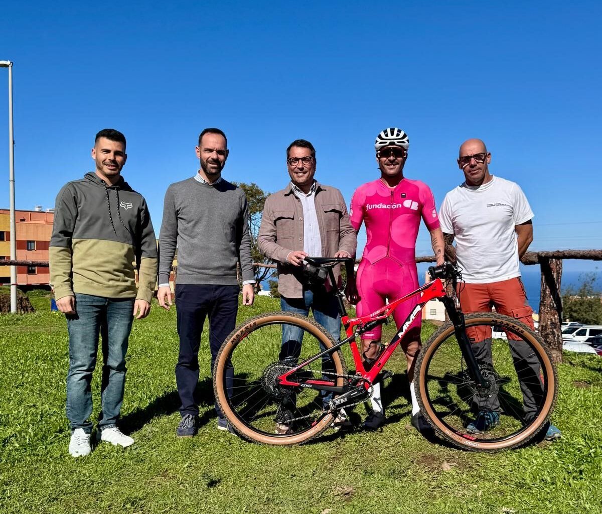 160 participante este sábado 10 de enero en la aplazada 'San Silvestre Bike' de Los Realejos con Rubén Tanco como cabeza de cartel