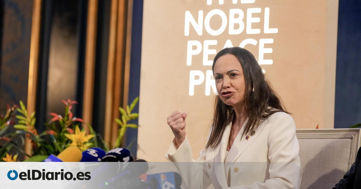 María Corina Machado agradece a Trump su "determinación en el cumplimiento de la ley" pese a la violación de la legalidad internacional