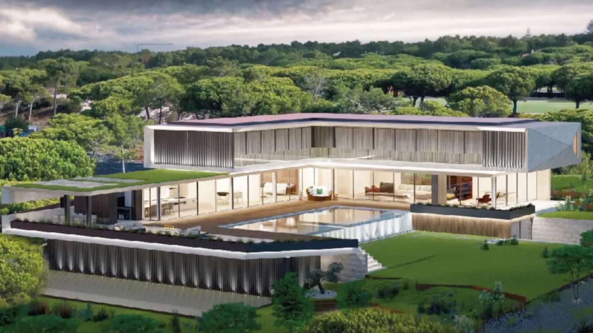 La nueva mansión de CR7 en Portugal.