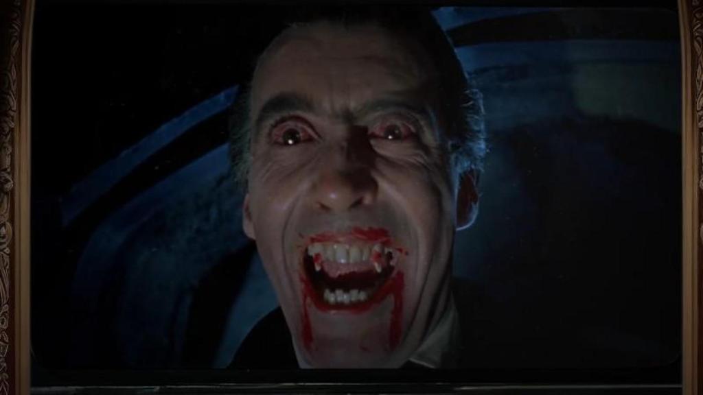 El actor Christopher Lee