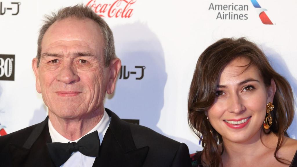 Tommy Lee Jones, con su hija Victoria Jones.