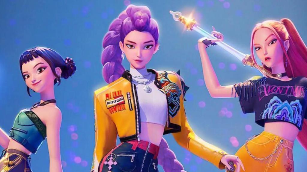 Imagen promocional de 'Las guerreras K-pop'.