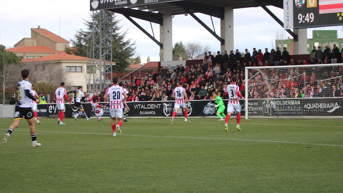 Unionistas - Zamora CF en el Reina Sofia