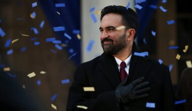 Zohran Mamdani promete gobernar "con expansión y audacia" en su discurso inaugural como alcalde de Nueva York