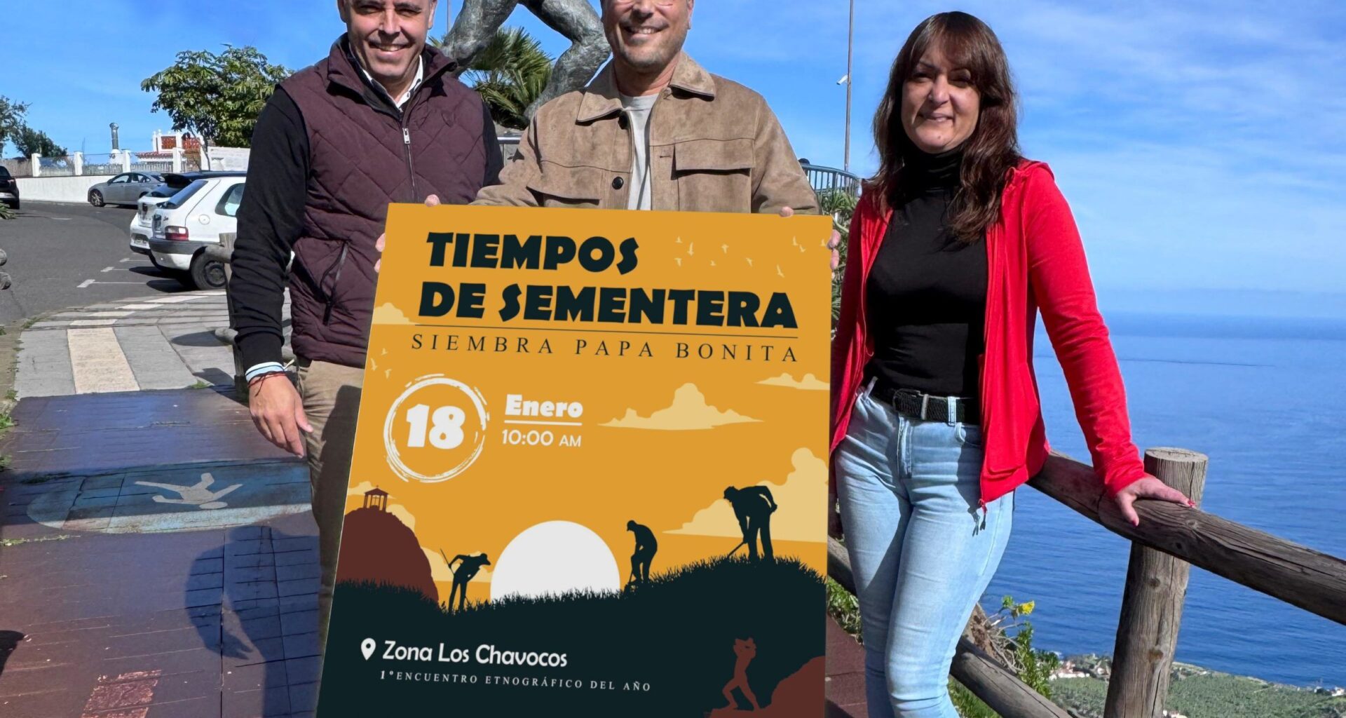 Los Realejos abre este domingo su serie de encuentros etnográficos 2026 con la siembra de la papa bonita