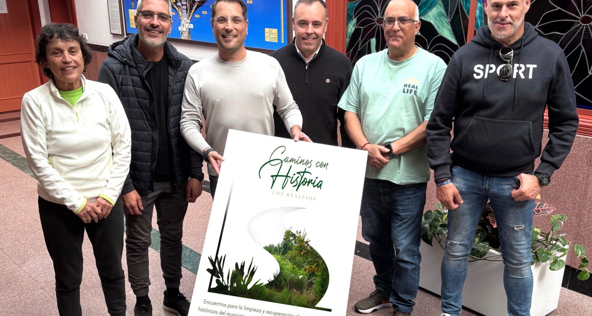 Los Realejos continúa con la recuperación al uso y tránsito de ‘Caminos con historia’ con su voluntariado ambiental