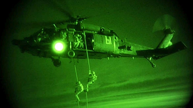 Simulacro de asalto de los Delta Force, las tropas de élite de EE.UU. que capturaron a Maduro