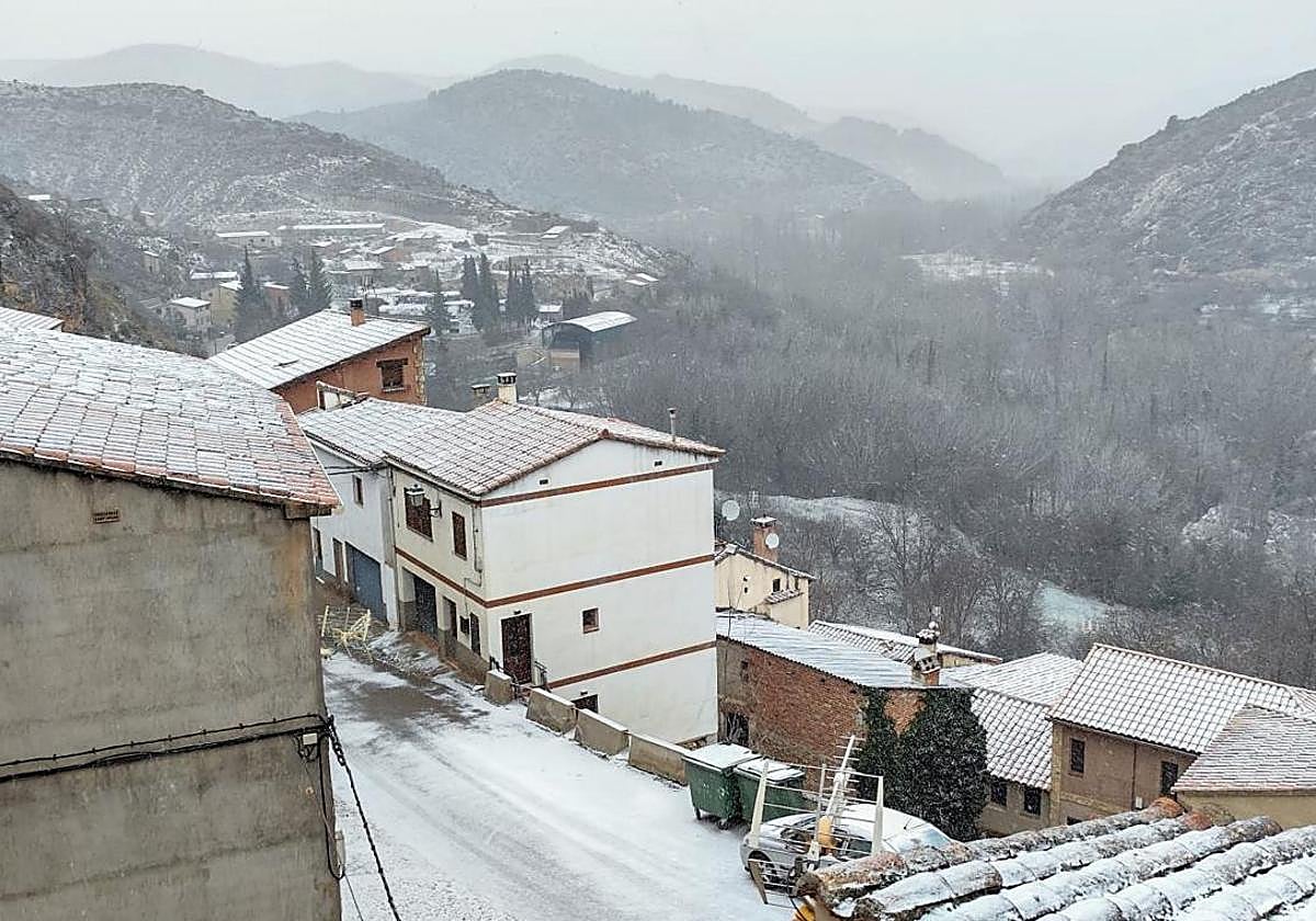 La localidad de la Comunitat donde más frío ha hecho hoy, día de Reyes: hasta -8,8º, récord de la temporada