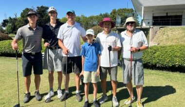 Golf: se jugaron los últimos 9 hoyos del año