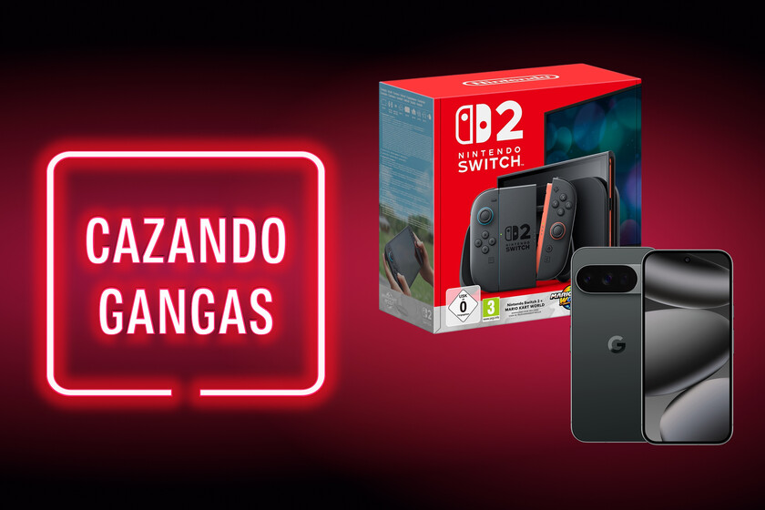 Algunos de los mejores móviles de 2025 a mínimo histórico, Nintendo Switch 2 con un buen descuento y más. Cazando Gangas