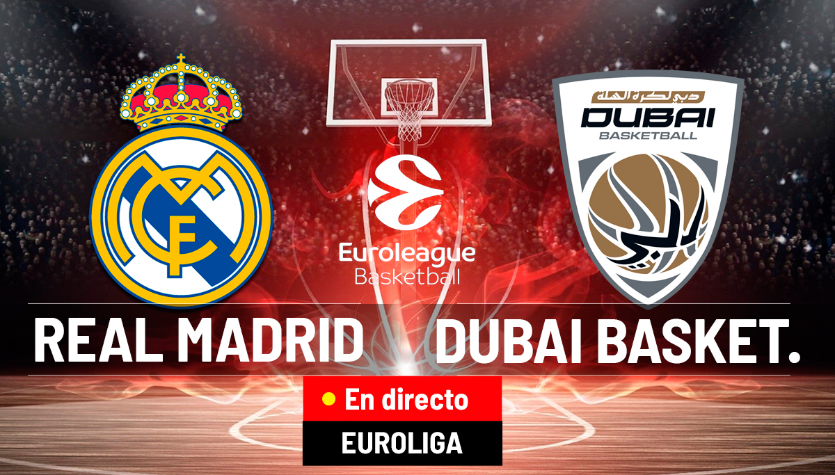 Real Madrid - Dubai Basketball en directo