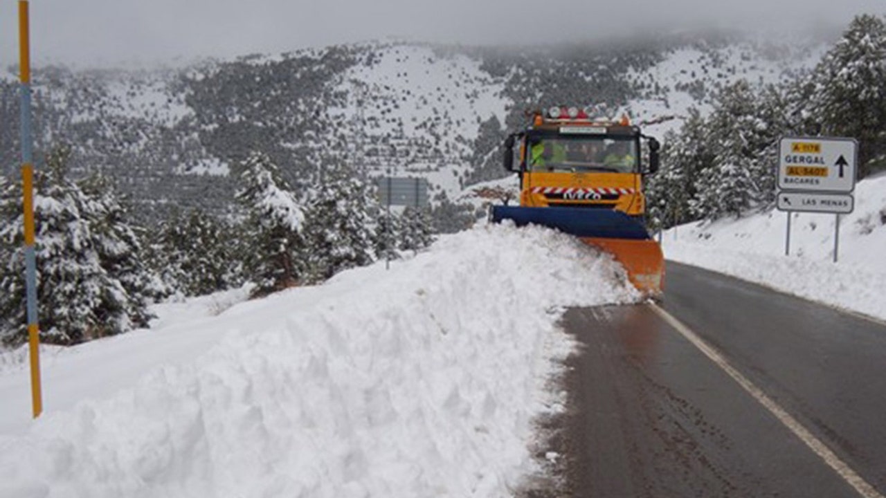 nieve, lluvia, cortes de tráfico y avisos de la AEMET