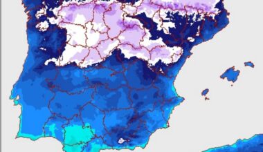 un temporal que apunta a dejar bajo la nieve la noche de Reyes