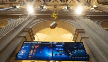 Cotizaciones en la Bolsa de Madrid