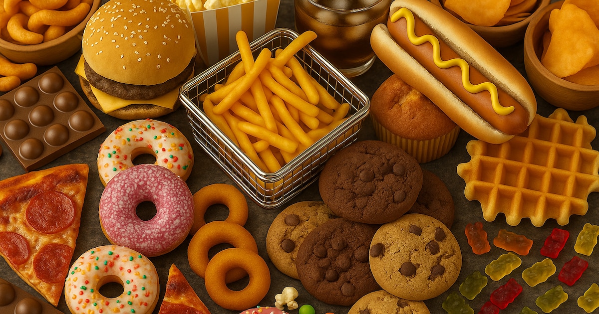 Numerosos estudios asocian el consumo elevado de ultraprocesados con enfermedades crónicas