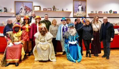 Los Reyes Magos reparten ilusión en el comedor social y los hospitales de Móstoles