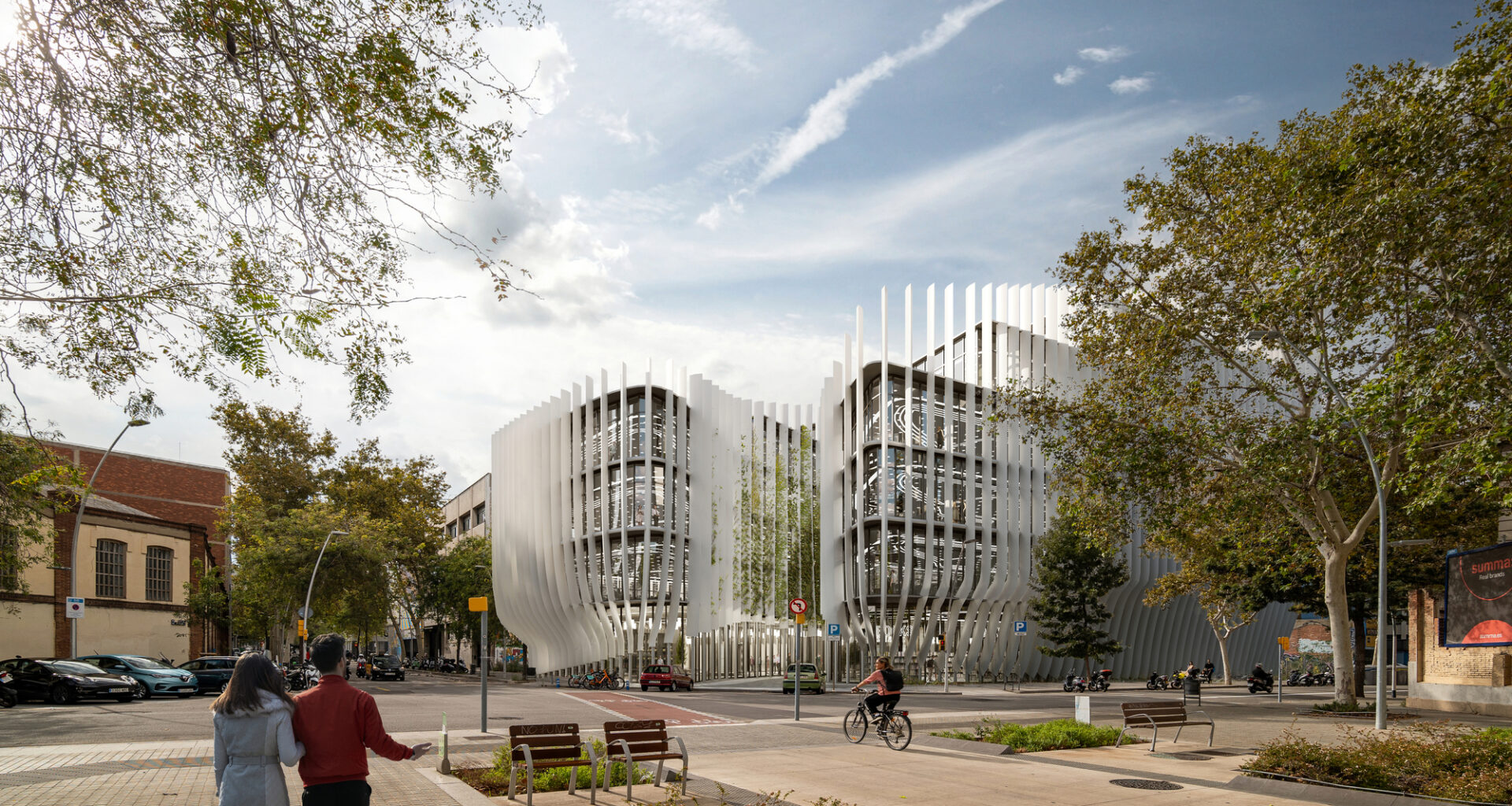 SNOB Architects diseña un edificio de oficinas contemporáneo en el barrio del Raval de Barcelona