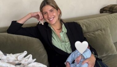 nace su primer hijo en común