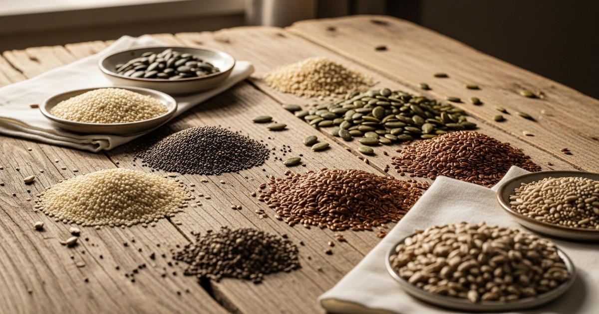 Las 5 semillas que los nutricionistas recomiendan para mejorar la salud y sumar nutrientes esenciales