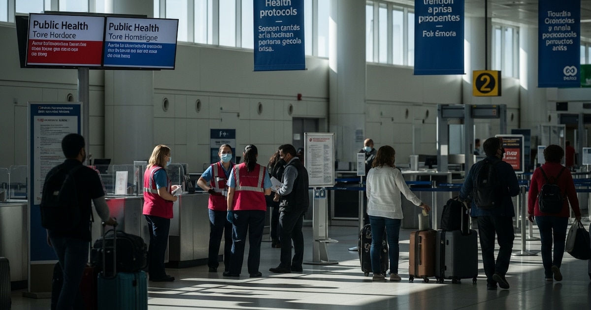 Se confirman casos de sarampión en cuatro aeropuertos clave durante el pico de viajes por vacaciones