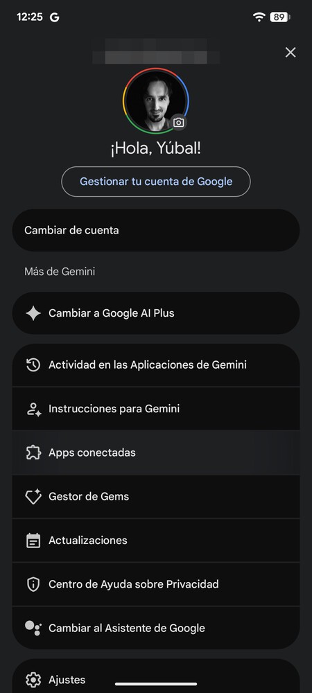 Elige Apps conectadas