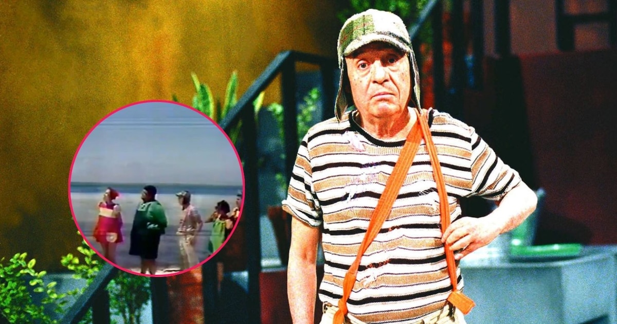 Encuentran un episodio perdido de El Chavo del 8 grabado en las playas de Cancún