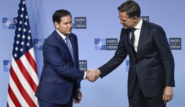 Marco Rubio y Rutte conversan sobre seguridad en el Ártico tras las tensiones sobre Groenlandia