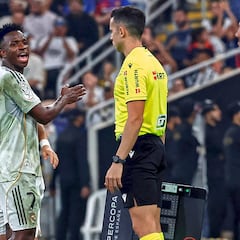 Tebas: “¿Lo de Vinicius y Simeone? Hay muchas pulsaciones en un derbi”