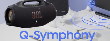 Q-Symphony ya no está sólo en las barras y televisores Samsung. Los altavoces JBL y Harman Kardon lo llevarán en 2026