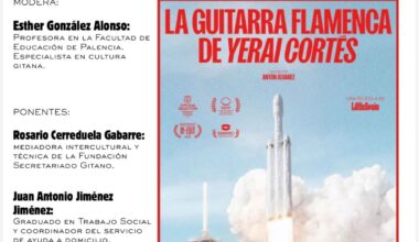 El Ayuntamiento clausura el 600 aniversario de la llegada de la Comunidad Gitana a la Península con la proyección de ‘La guitarra flamenca de Yerai Cortés’